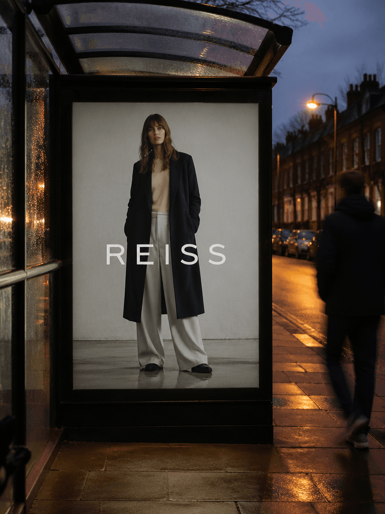 Bus Stop Shelter — Fashion Ad