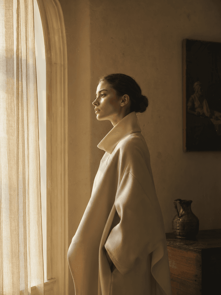 Editorial Fashion in Window Light