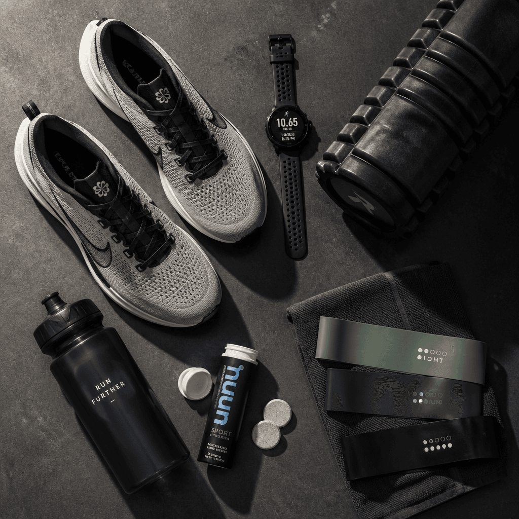 Fitness Gear Flat Lay