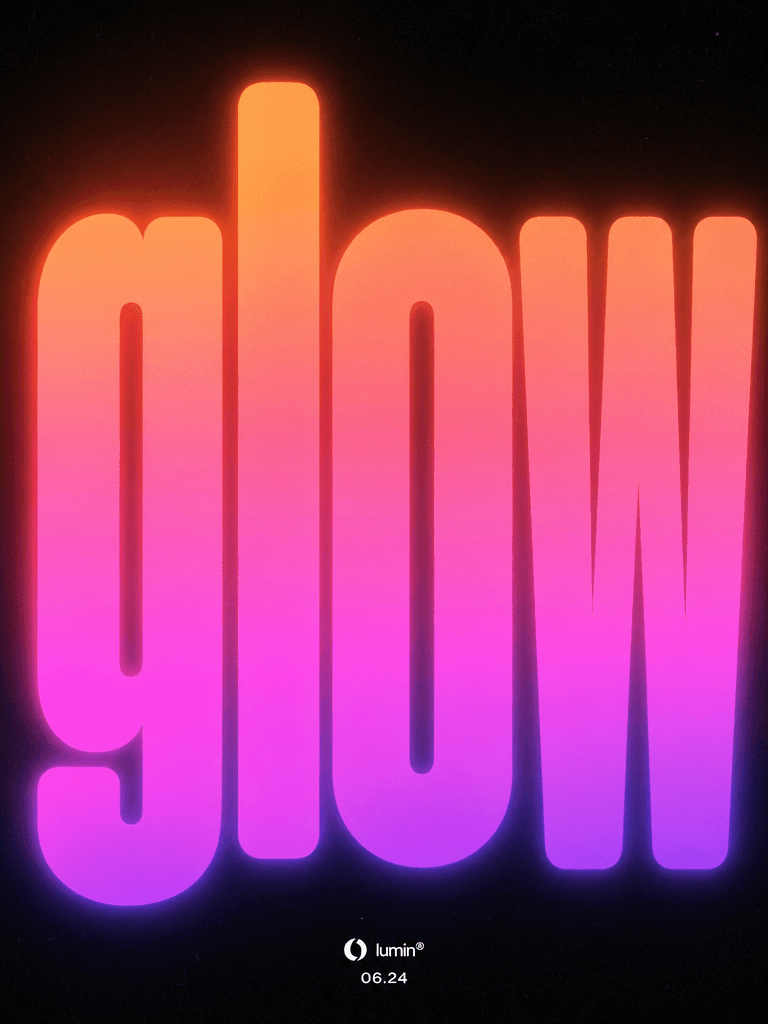 Gradient Mega-Type Poster