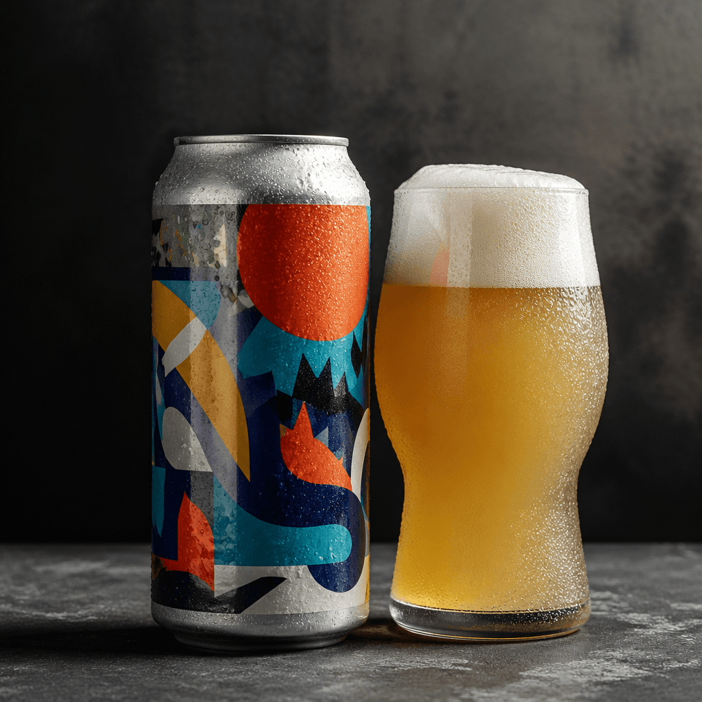 Craft Beer Can Mockup