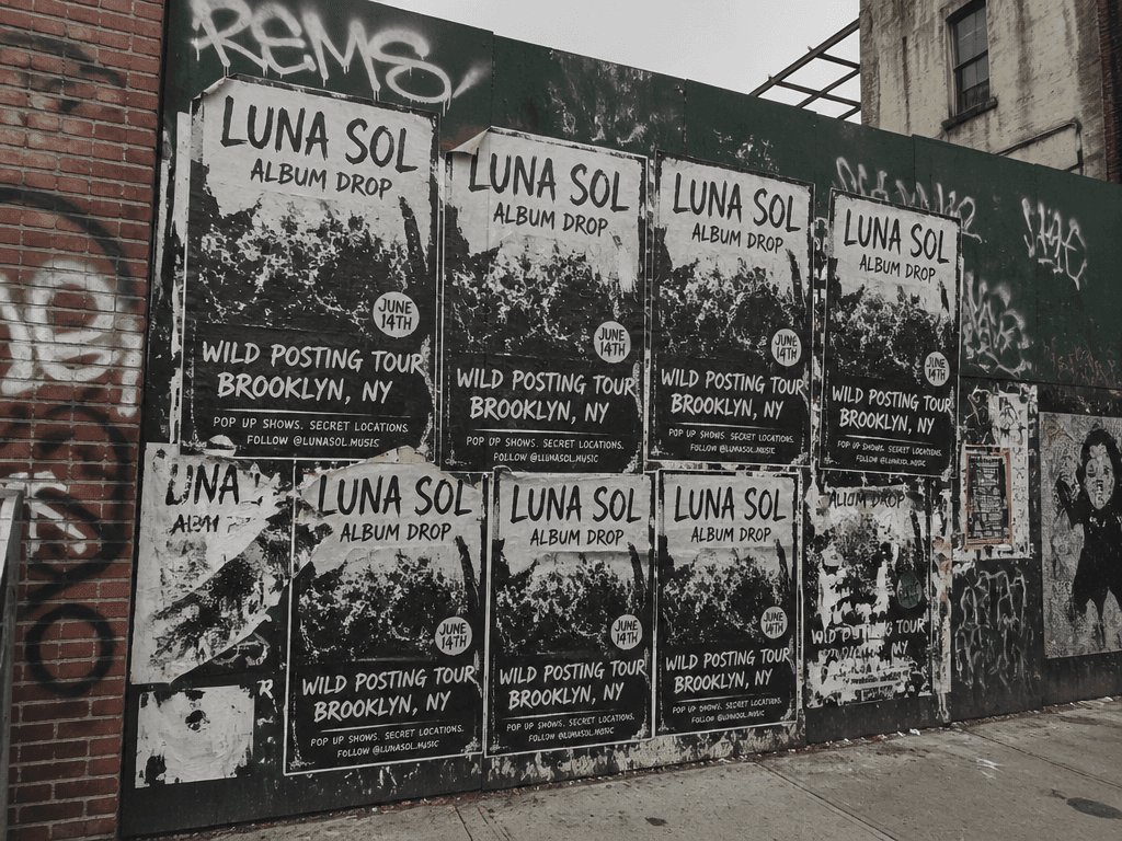 Wild-Posting Music Drop