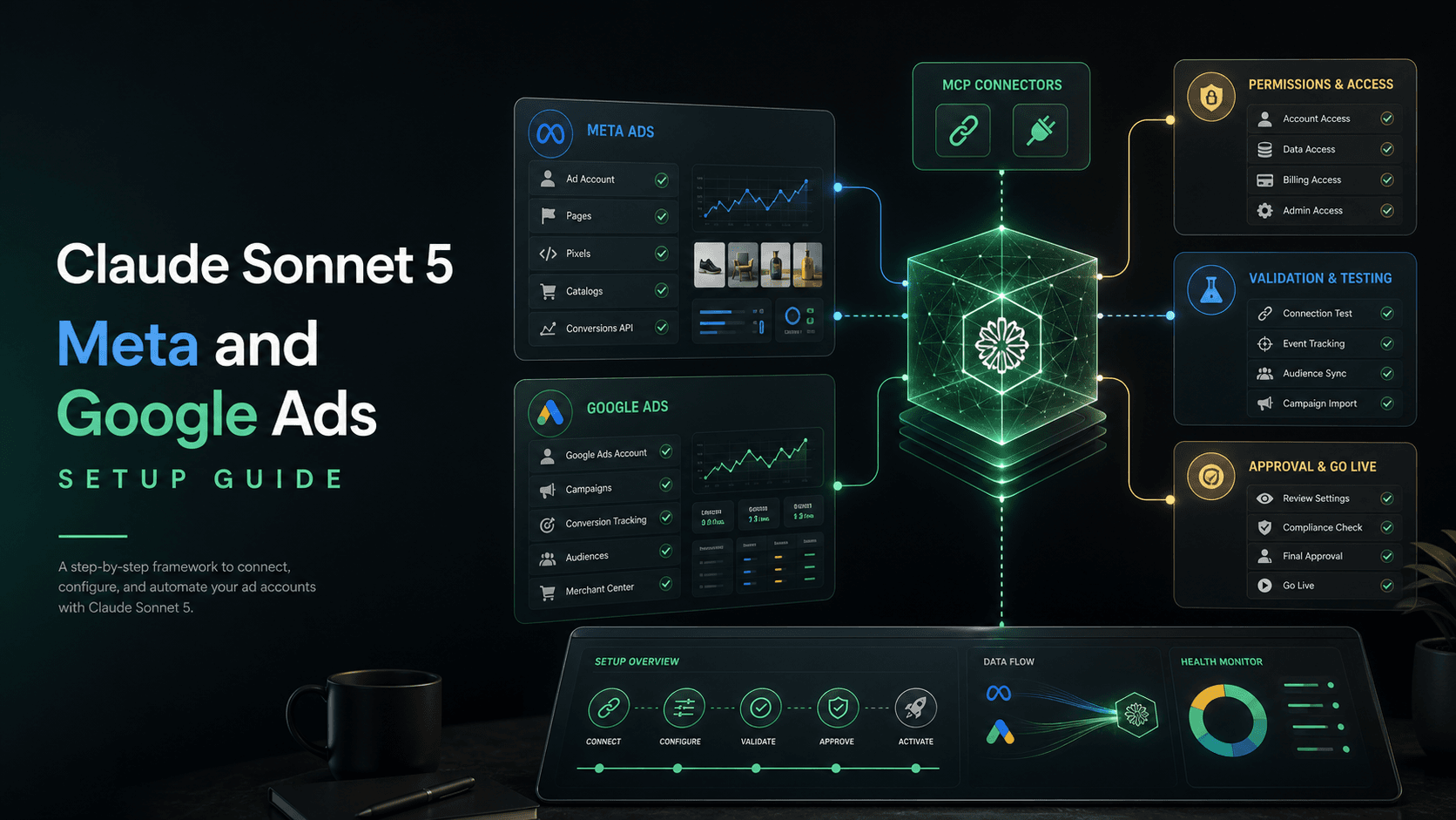 Claude Sonnet 5 Meta and Google Ads Setup Guide