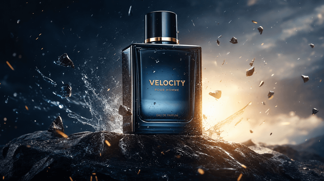 AI VFX applied to a product advertisement video still