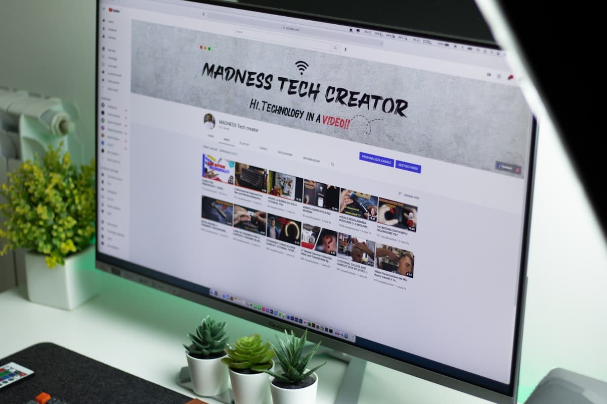Ad creative design workflow on screen