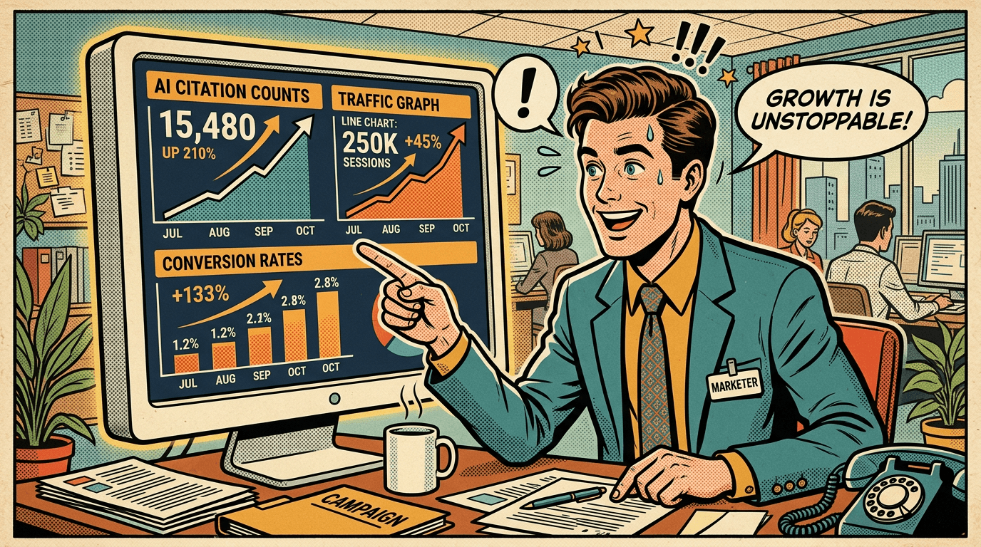 Tracking AI-referred traffic alongside traditional SEO metrics is essential for measuring GEO success