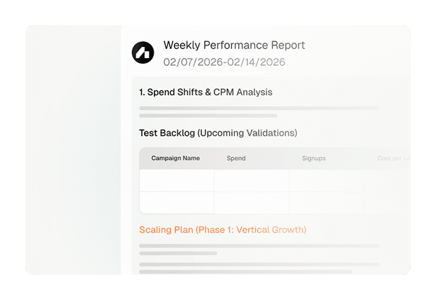 Action plan checklist