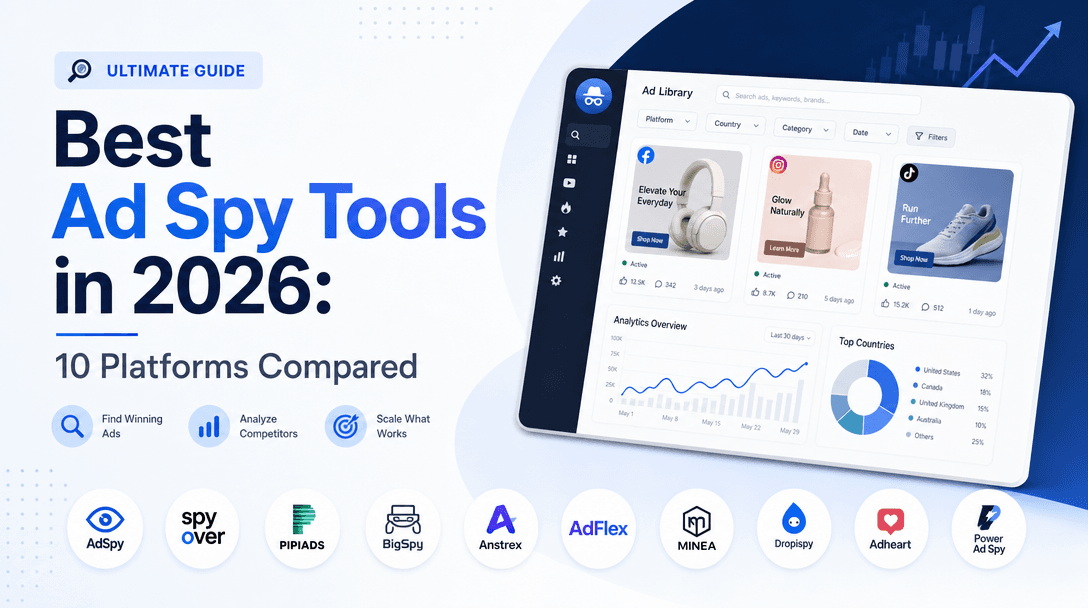 Best Ad Spy Tools in 2026: 10 Platforms Compared