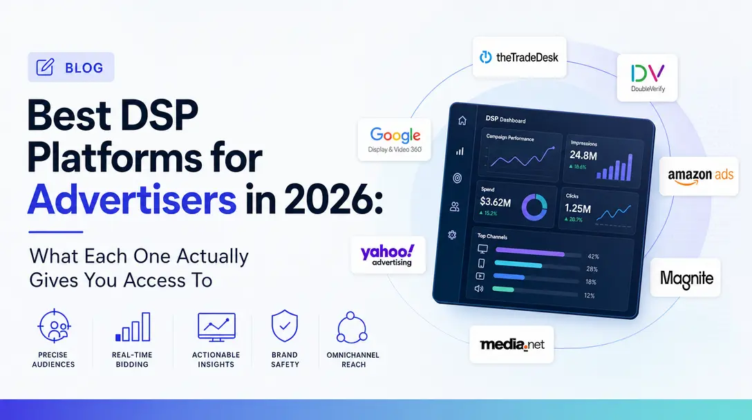 Best DSP Platforms for Advertisers in 2026: What Each One Actually Gives You Access To