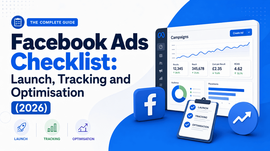 Facebook Ads Checklist: Launch, Tracking and Optimisation (2026)