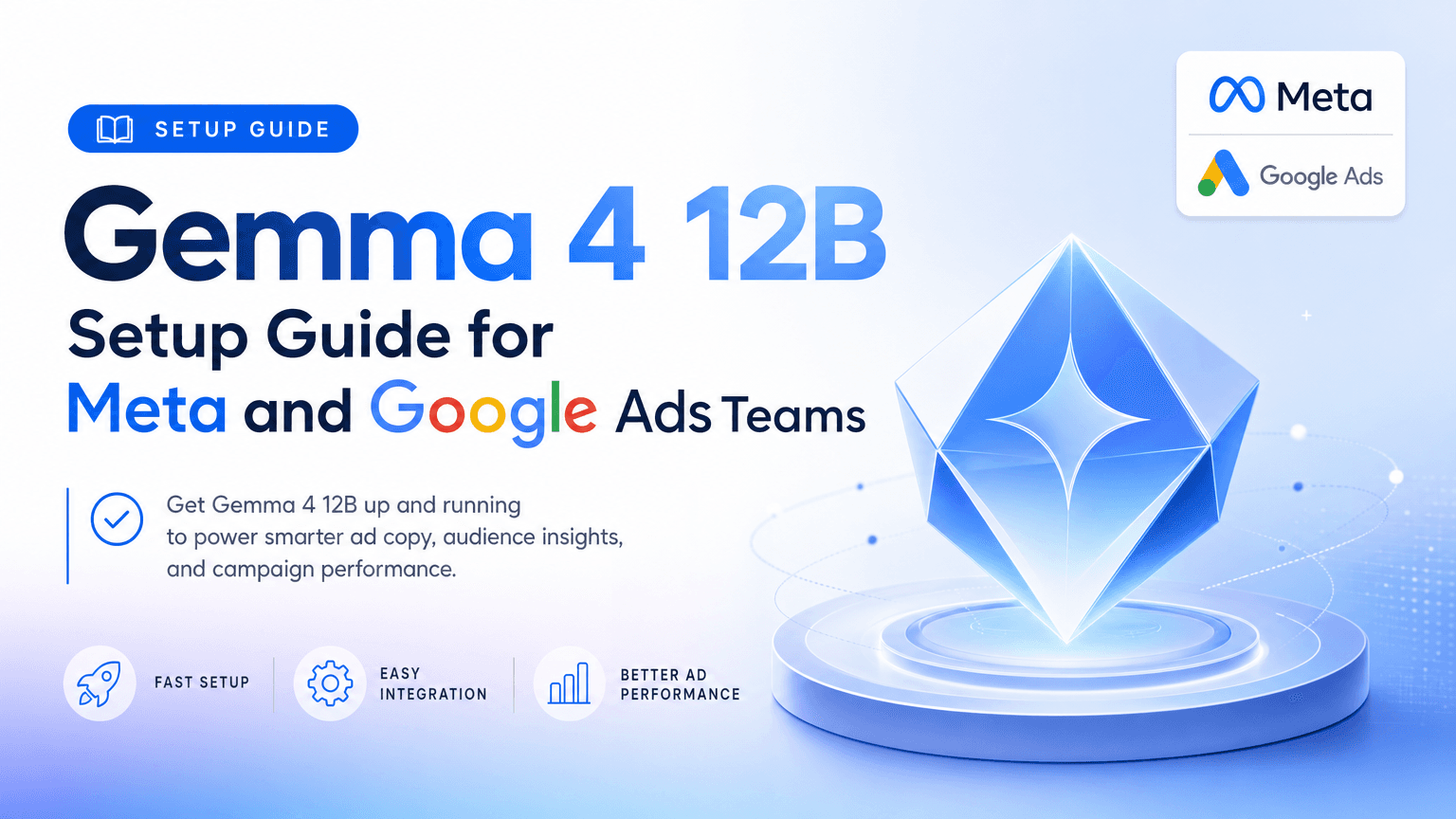 Gemma 4 12B Setup Guide for Meta and Google Ads Teams