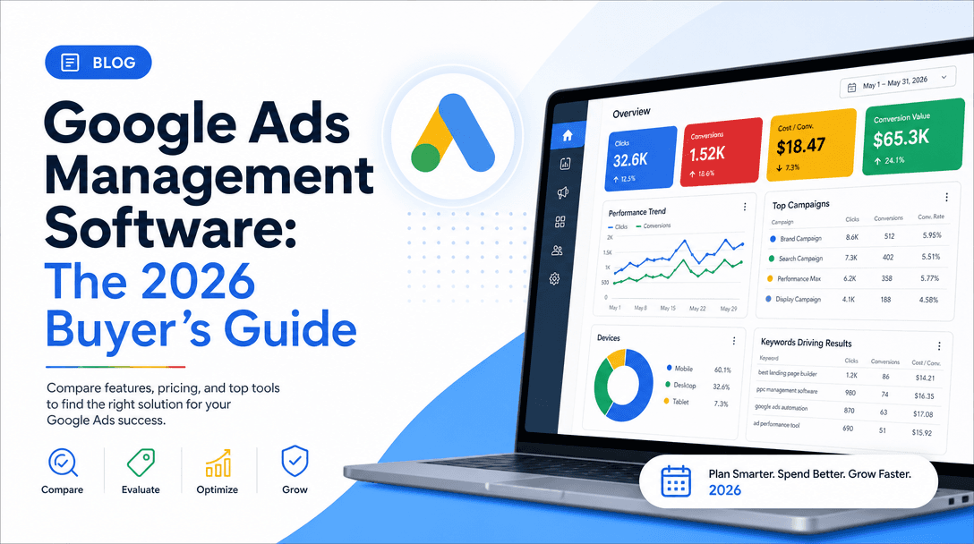 Google Ads Management Software: The 2026 Buyer's Guide