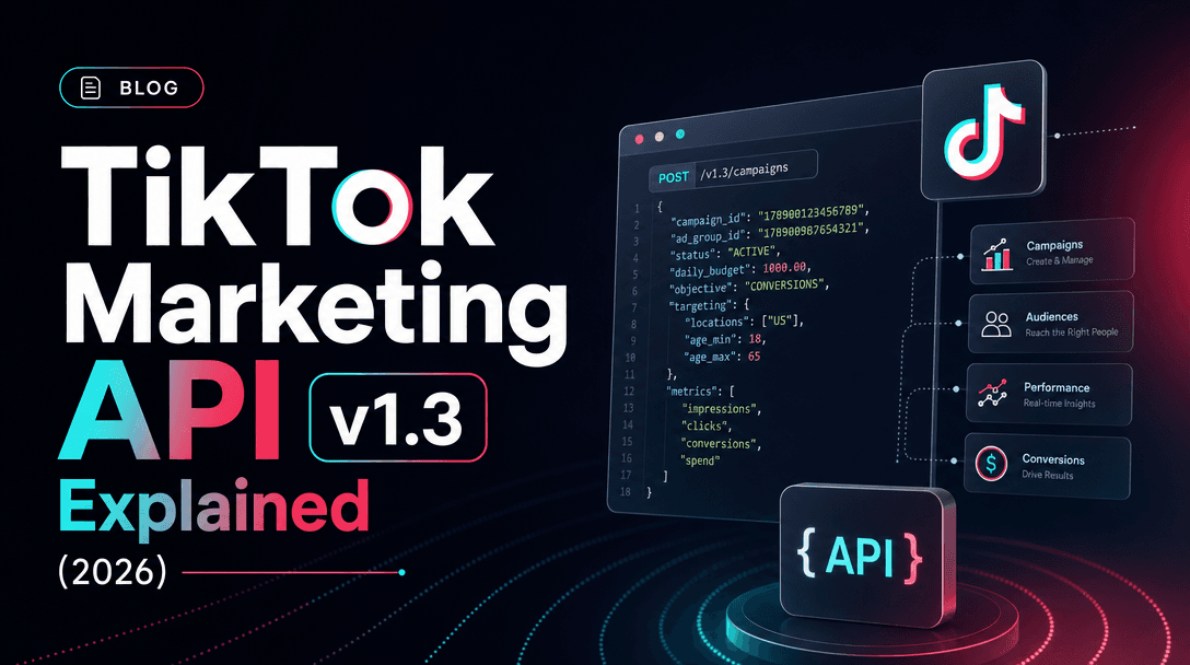 TikTok Marketing API v1.3 Explained (2026)